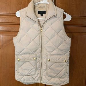 JCrew Cream Vest